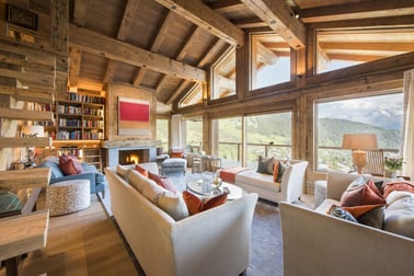 Chalet Les Etrennes - Living Area