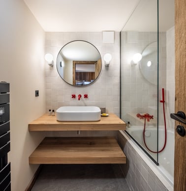 Chalet L’Orchidée - Bathrooms