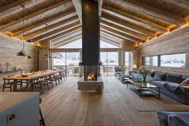 Chalet Mckinley - Living Area