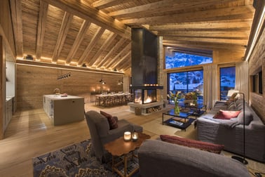 Chalet Mckinley - Living Area