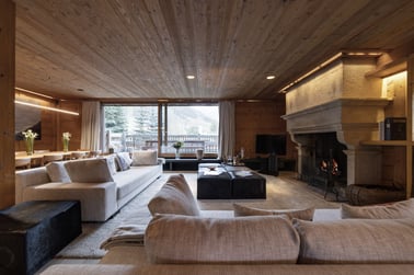 Chalet Névé - Living Area