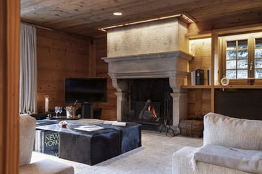 Chalet Névé - Living Area
