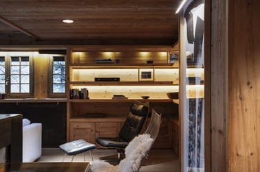 Chalet Névé - Living Area