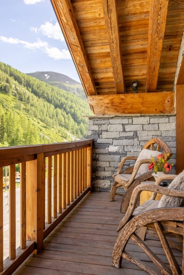 Chalet Oly - Balcony