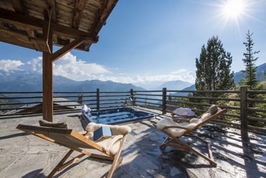 Chalet Petit Ours - Balcony