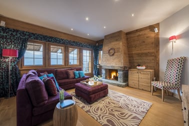 Chalet Petit Ours - Living Area
