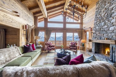 Chalet Petit Ours - Living Area