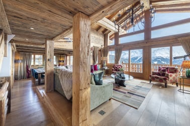 Chalet Petit Ours - Living Area