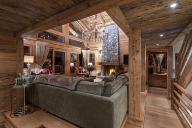 Chalet Petit Ours - Living Area