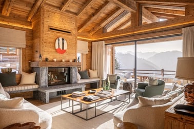 Chalet Pierrier - Living Area