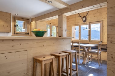 Chalet Roselle - Living Area