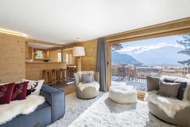 Chalet Roselle - Living Area