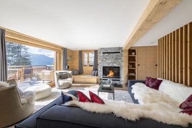 Chalet Roselle - Living Area