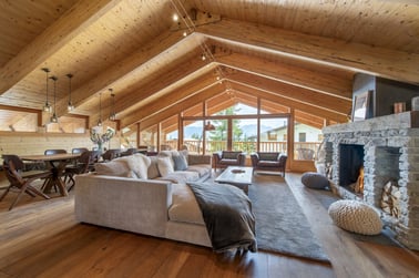 Chalet Tresgaye - Living Area