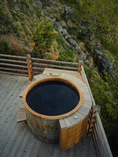 Chalet Vallon D’Arbi - Hot tub