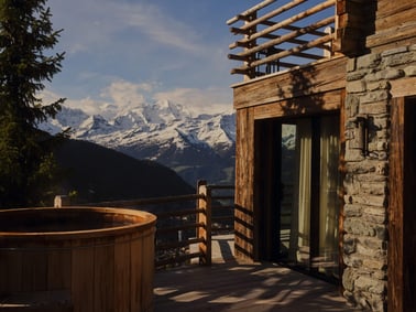 Chalet Vallon D’Arbi - Hot tub