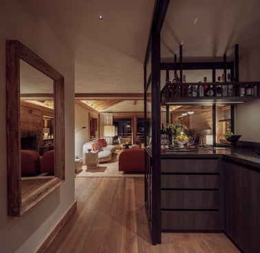 Chalet Vallon D’Arbi - Living Area