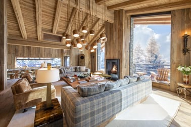 Chalet Vicuña - Living Area