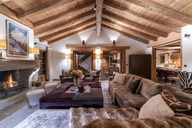 Chalet Virmadisa - Living Area