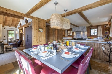 Chalet Virmadisa - Dining Area