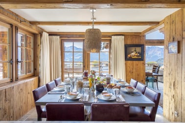 Chalet Virmadisa - Dining Area