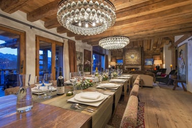 Dent Blanche - Dining Area