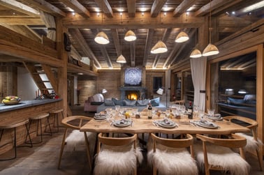 Chalet Grand Coeur - Dining Area