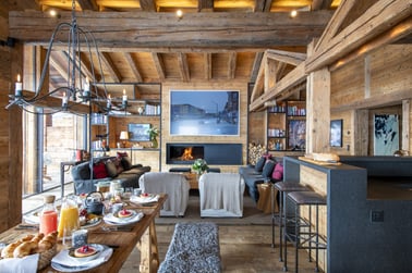 Marmotte Penthouse - Living Area