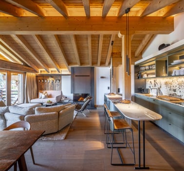 Apartment Bisous Bisous - Living Area