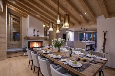 Brunnenhof Penthouse - Dining Area