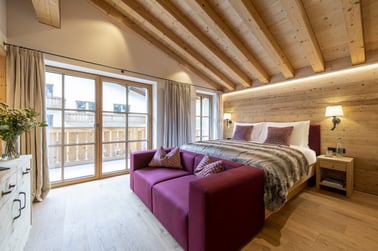 Brunnenhof Penthouse - Bedrooms