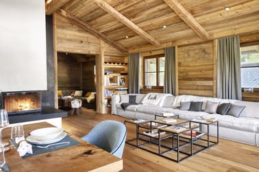 Chalet Alpha - Living Area