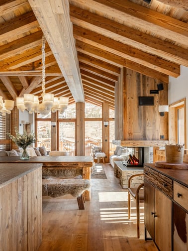 Chalet 1855 - Living Area