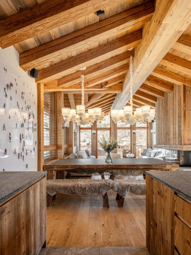 Chalet 1855 - Living Area