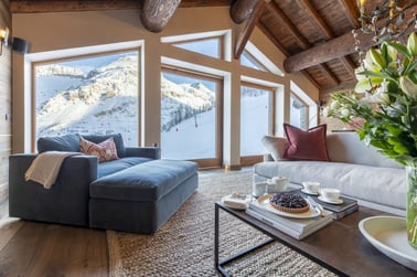 Chalet Abade - Living Area