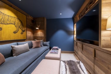 Chalet Abade - Cinema Room