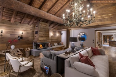 Chalet Abade - Living Area