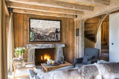 Chalet Aline - Living Area