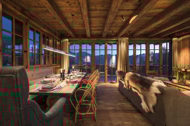 Chalet Aline - Dining Area