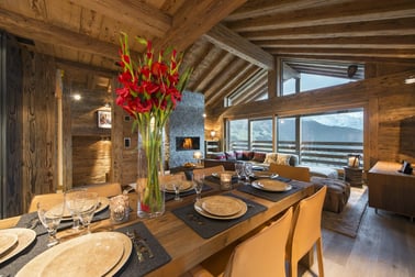 Chalet Alpin Roc - Living Area