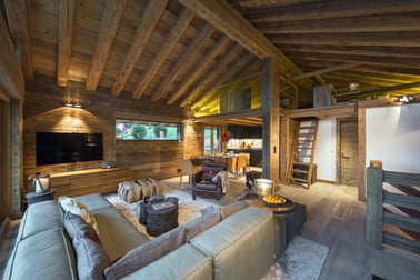 Chalet Alpin Roc - Living Area