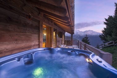 Chalet Alpin Roc - Hot tub
