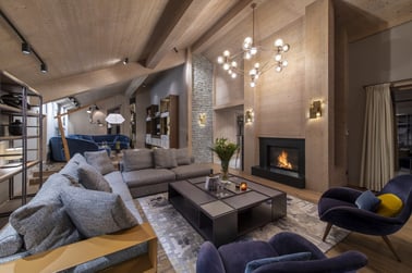 Chalet Altius - Living Area
