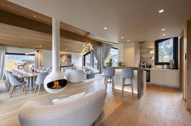 Chalet Ascension - Living Area