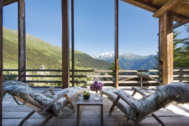 Chalet Bibi - Balcony
