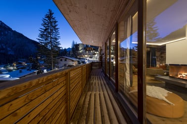 Chalet Bluebird - Balcony