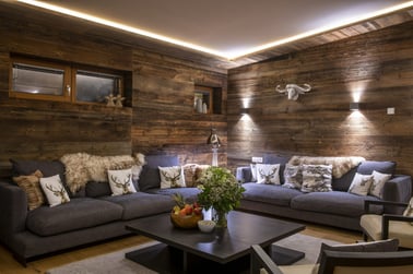 Chalet Bluebird - Living Area