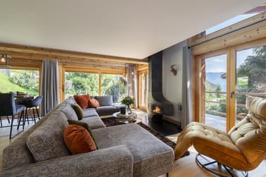 Chalet Clambinet - Living Area