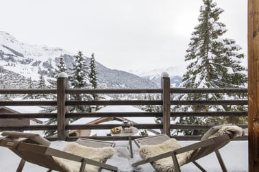 Chalet Cortil - Balcony