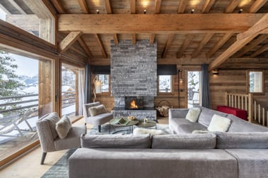 Chalet Cortil - Living Area